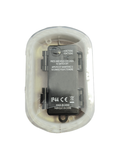 电池供电-powered controller with IP44 press-and-hold switch